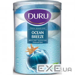 Тверде мило Duru Fresh Sensations Океанський бриз 4 х 100 г (8690506517977) (8690506494650)