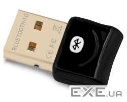 Bluetooth v4.0 USB, CSR8510 чорний RTL (B00857)