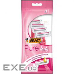 Бритва Bic Pure 3 Lady Pink 4 шт . (3086123363816)