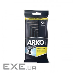 Бритва ARKO Regular 2 подвійне лезо 5 шт . (8690506414146)