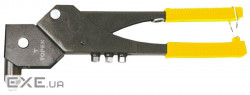 Клепальний iнструмент TOPEX для заклепок алюмiнiєвих 2.4, 3.2, 4.0, 4.8 мм, декiлька положе (43E713) (43E713)